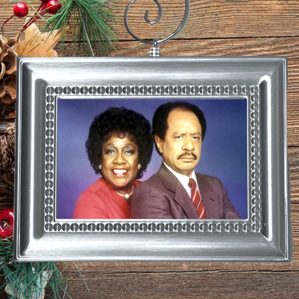 The Jeffersons Retro Nostalgic TV Show Memorabilia Christmas Tree Ornament